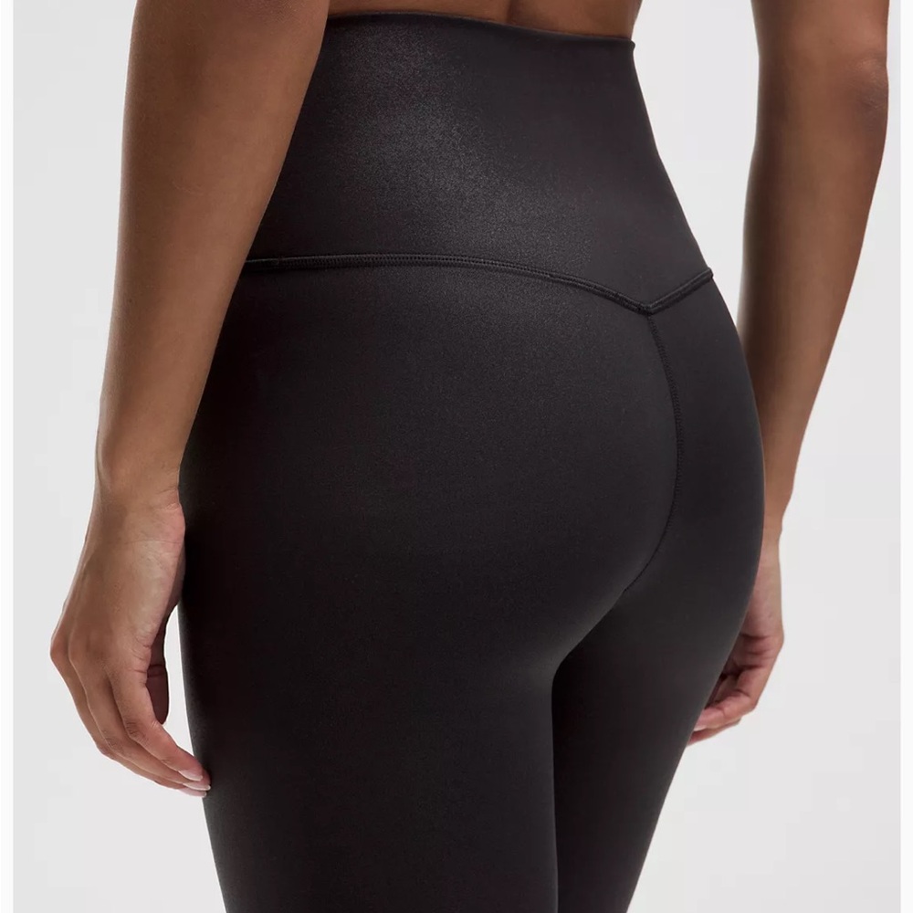 Lululemon shimmer High-Waisted Black Leggings